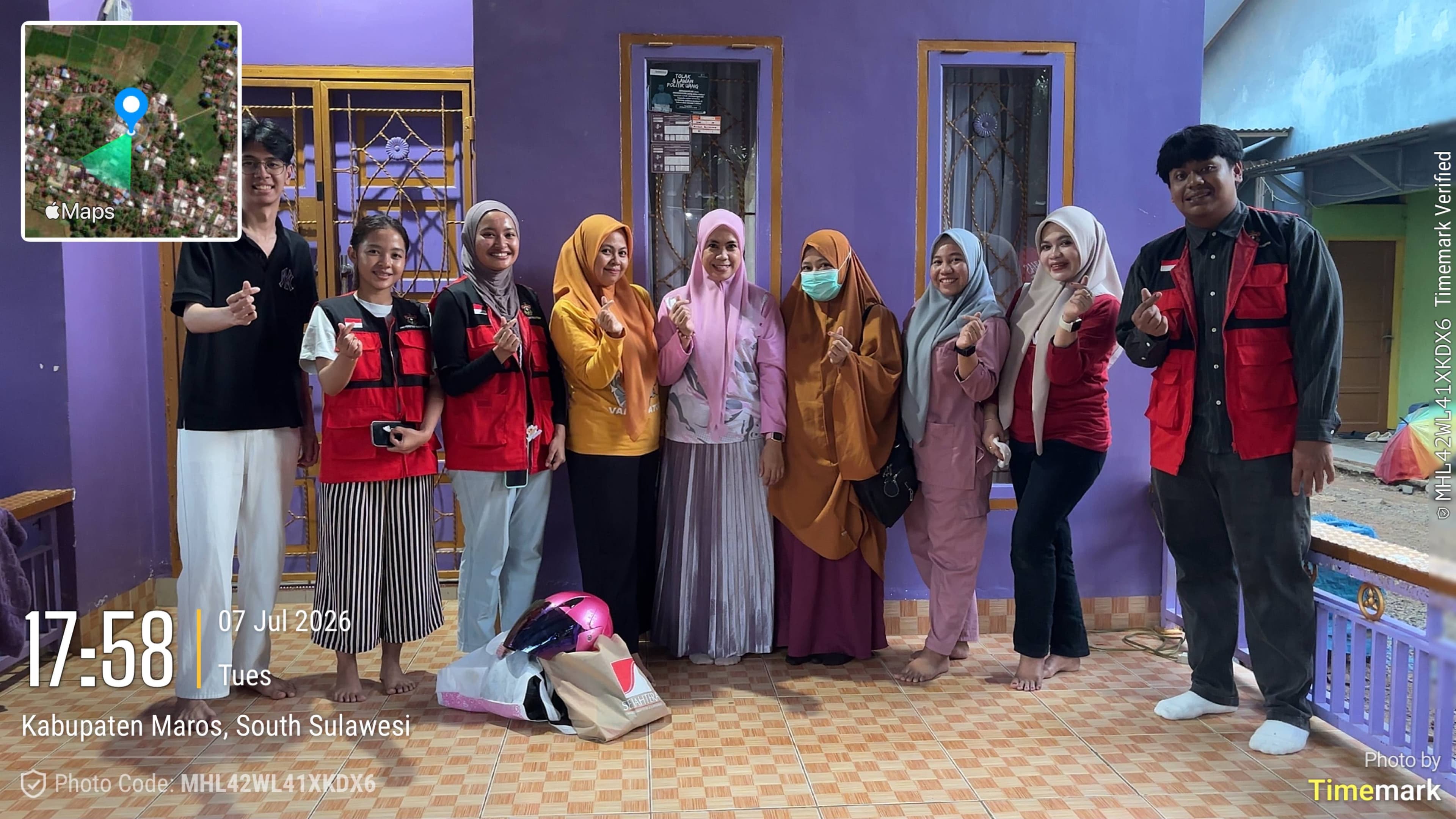 Pendampingan cek kesehatan