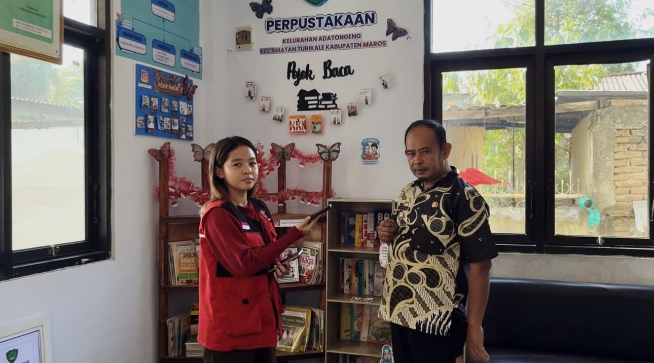 Mahasiswa KKN UNHAS Gelombang 116 Hadirkan Sudut Baca di Kelurahan Adatongeng untuk Dorong Minat Literasi Masyarakat